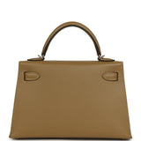 Hermes Kelly Sellier 20 Dune Madame Permabrass Hardware - Thumbnail View 4