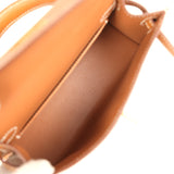 Pre-owned Hermes Kelly Sellier 20 Gold Epsom Gold Hardware - Thumbnail View 8
