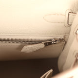 Hermes Kelly Retourne 25 Beton Togo Palladium Hardware - Thumbnail View 9