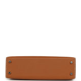 Pre-owned Hermes Kelly Sellier 20 Gold Epsom Palladium Hardware - Thumbnail View 6