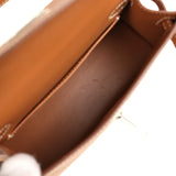 Pre-owned Hermes Kelly Sellier 20 Gold Epsom Palladium Hardware - Thumbnail View 8