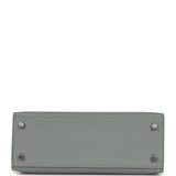 Hermes Kelly Sellier 25 Gris Pantin Epsom Palladium Hardware - Thumbnail View 6