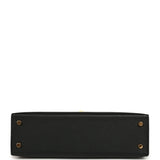 Hermes Kelly Sellier 20 Black Epsom Gold Hardware - Thumbnail View 6