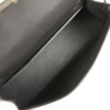 Hermes Kelly Sellier 20 Black Matte Alligator Palladium Hardware - Thumbnail View 8