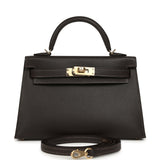 Hermes Kelly Sellier 20 Bai-Brun Epsom Permabrass Hardware - Thumbnail View 1