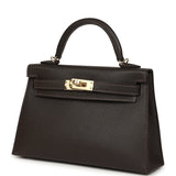 Hermes Kelly Sellier 20 Bai-Brun Epsom Permabrass Hardware - Thumbnail View 5