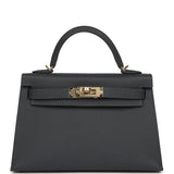 Hermes Kelly Sellier 20 Ardoise Epsom Permabrass Hardware - Thumbnail View 2