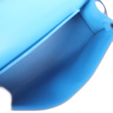 Hermes Kelly Sellier 20 Bleu Hydra Epsom Palladium Hardware - Thumbnail View 8