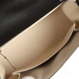 Hermes Special Order (HSS) Kelly Sellier 25 Black Verso Epsom Brushed Palladium Hardware - Thumbnail View 8
