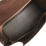 Vintage Hermes Kelly Sellier 28 Ebene Chamonix Gold Hardware - Thumbnail View 8