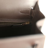 Vintage Hermes Kelly Sellier 28 Ebene Chamonix Gold Hardware - Thumbnail View 9