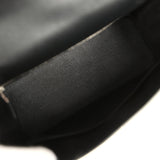 Pre-owned Hermes Kelly Sellier 28 Black Epsom Palladium Hardware - Thumbnail View 8