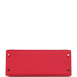 Pre-owned Hermes Kelly Sellier 28 Rose Extreme Epsom Gold Hardware - Thumbnail View 6