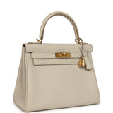 Pre-owned Hermes Kelly Retourne 28 Beton Togo Gold Hardware - Thumbnail View 2