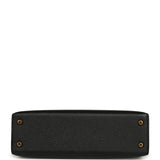Pre-owned Hermes Kelly Sellier 20 Black Epsom Gold Hardware - Thumbnail View 6