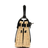 Hermes Mini Picnic Kelly 20 Black Box Palladium Hardware - Thumbnail View 3