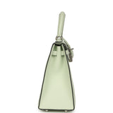 Hermes Kelly Sellier 25 Vert Fizz Epsom Palladium Hardware - Thumbnail View 3