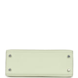 Hermes Kelly Sellier 25 Vert Fizz Epsom Palladium Hardware - Thumbnail View 6