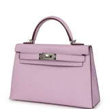 Hermes Kelly Sellier 20 Guimauve Epsom Palladium Hardware - Thumbnail View 5