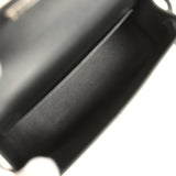 Hermes Kelly Sellier 20 "Pampilles" Black Tadelakt and Sombrero Palladium Hardware - Thumbnail View 8