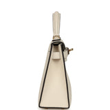 Hermes Special Order (HSS) Kelly Sellier 20 Nata Verso Chevre Mysore Permabrass Hardware - Thumbnail View 3