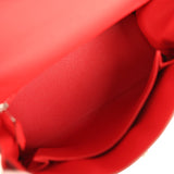 Hermes Kelly Retourne 25 Rouge Radieux Togo Palladium Hardware - Thumbnail View 8