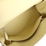 Hermes Kelly Retourne 25 Jaune Milton Swift Palladium Hardware - Thumbnail View 8