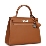 Hermes Kelly Sellier 25 Gold Epsom Electrum Hardware - Thumbnail View 2