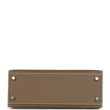 Hermes Kelly Sellier 25 Etoupe Epsom Palladium Hardware - Thumbnail View 6