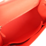 Hermes Kelly Sellier 25 Rose Texas Epsom Palladium Hardware - Thumbnail View 8