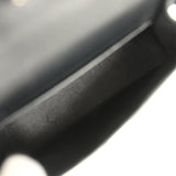 Pre-owned Hermes Kelly Sellier 20 Black Epsom Palladium Hardware - Thumbnail View 8
