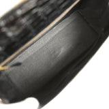 Vintage Hermes Kelly Sellier 28 Black Shiny Alligator Gold Hardware - Thumbnail View 8