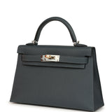 Hermes Kelly Sellier 20 Gris Misty Epsom Electrum Hardware - Thumbnail View 5