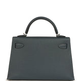 Hermes Kelly Sellier 20 Gris Misty Epsom Electrum Hardware - Thumbnail View 4