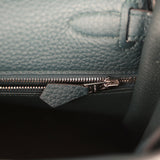Hermes Kelly Retourne 28 Vert Cypress Clemence Palladium Hardware - Thumbnail View 8
