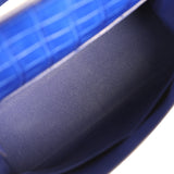 Pre-owned Hermes Kelly Sellier 32 Blue Electric Shiny Niloticus Crocodile Palladium Hardware - Thumbnail View 8