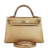Hermes Kelly Sellier 20 Dore Chevre Chamkilight Permabrass Hardware - Thumbnail View 1