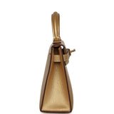Hermes Kelly Sellier 20 Dore Chevre Chamkilight Permabrass Hardware - Thumbnail View 3