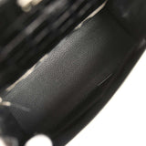 Pre-owned Hermes Kelly Sellier 28 Black Shiny Niloticus Crocodile Palladium Hardware - Thumbnail View 8