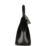 Hermes Kelly Sellier 28 Black Box Palladium Hardware - Thumbnail View 3