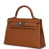 Hermes Kelly Sellier 20 Gold Epsom Palladium Hardware - Thumbnail View 5