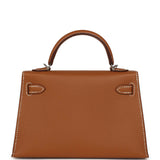 Hermes Kelly Sellier 20 Gold Epsom Palladium Hardware - Thumbnail View 4