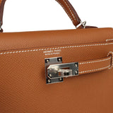 Hermes Kelly Sellier 20 Gold Epsom Palladium Hardware - Thumbnail View 7