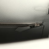 Hermes Kelly Sellier 25 Bleu Glacier Epsom Palladium Hardware - Thumbnail View 9