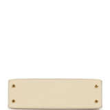Hermes Kelly Sellier 20 Craie Epsom Gold Hardware - Thumbnail View 6