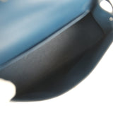 Hermes Kelly Sellier 20 Bleu de Prusse Epsom Electrum Hardware - Thumbnail View 8