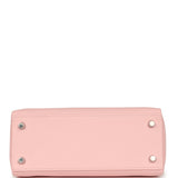 Hermes Kelly Retourne 25 Rose Sakura Swift Palladium Hardware - Thumbnail View 6