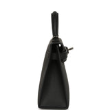 Hermes Kelly Sellier 20 Black Epsom Palladium Hardware - Thumbnail View 3