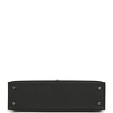 Hermes Kelly Sellier 20 Black Epsom Palladium Hardware - Thumbnail View 6