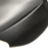Hermes "Clou De Coeur" Kelly Sellier 20 Black Chevre Chamkila Palladium Hardware - Thumbnail View 9